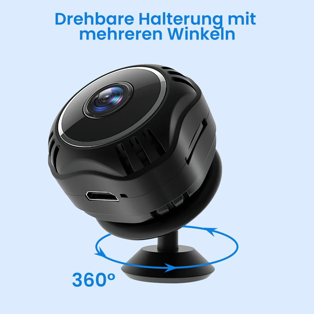 Mini Camera WiFi HD 1080P IP Night Vision Audio Video Camcorder Home Baby Monitor Indoor