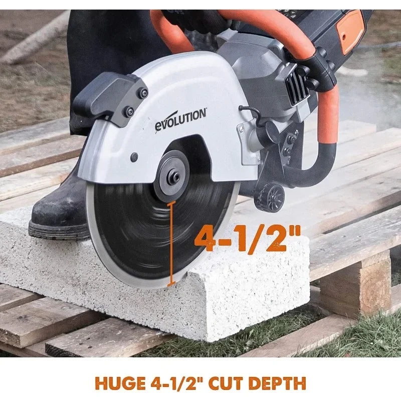 Evolution Power Tools R300DCT 12 inch Concrete Saw (Aka Circular Saw, Angle Grinder, Chop / Cut