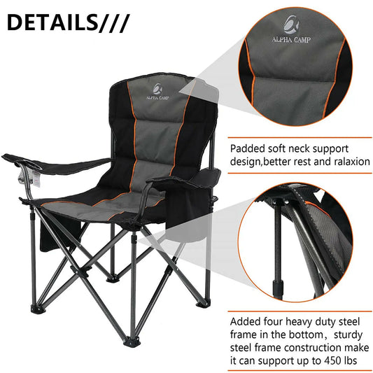 Kamp Sandalyesi Folding 600D Oxford Cloth Camping Chair