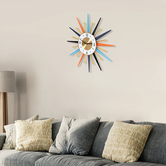 Wall Clock /Room Decor  Colorful Decorative Wall Clock  56 x 56 x 5 cm