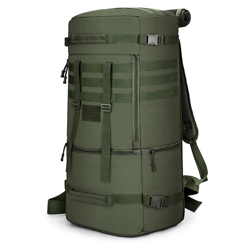 65L Military Tactical Backpack Men Travel Luggage Bag Sport Hunting Molle Camping Rucksacks