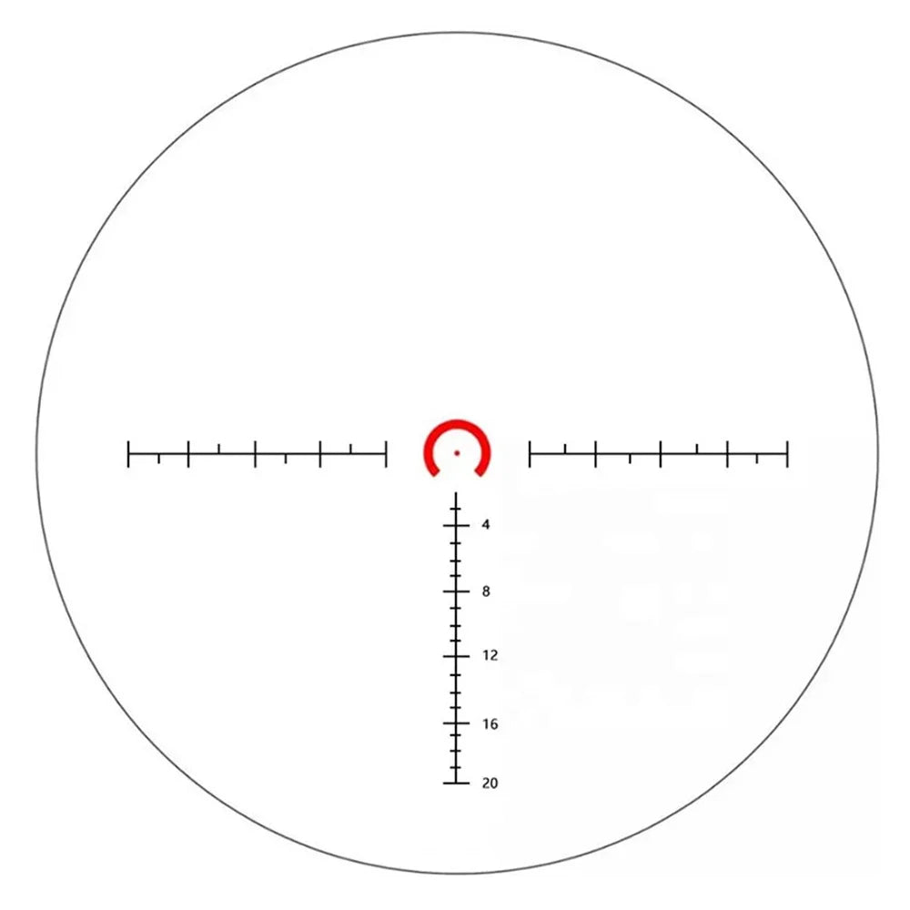 WestHunter HD 1-6X24 IR LPVO Riflescopes R/G Illumination Etched Glass Reticle Hunting Sights