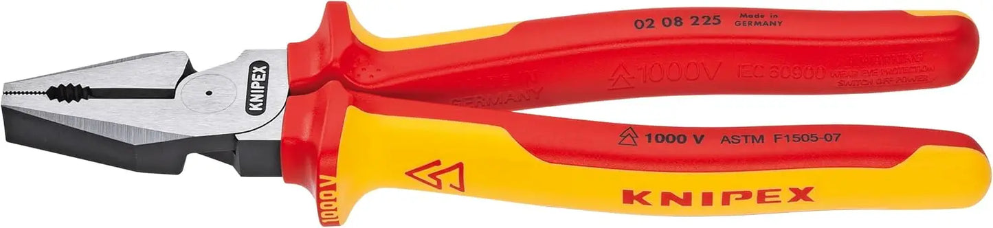 989830US 10 -Piece 1000V Insulated Pliers, Cutters, and Screwdriver Industrial Tool Set