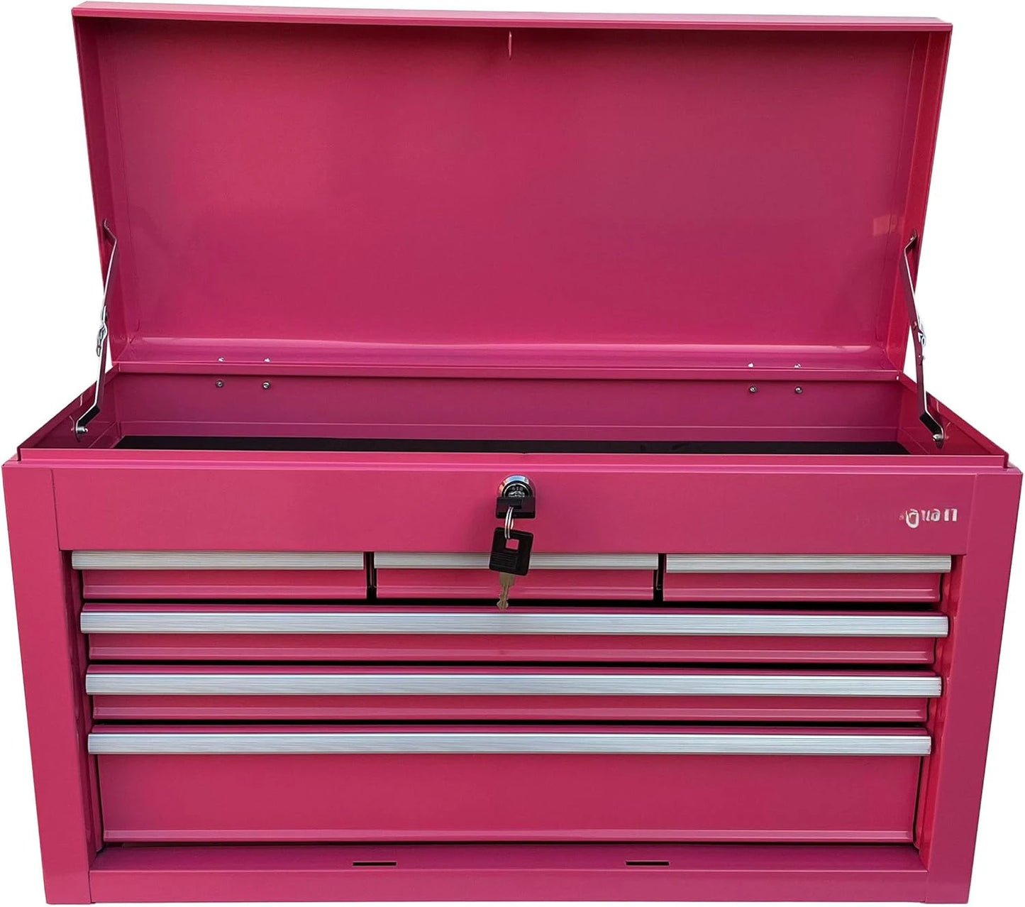 Tool Chest w/6 Drawers, 24" 6-Drawer Tool Chest Cabinet w/Ball Bearing Drawer Slides, Steel