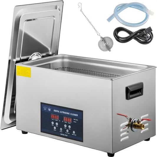 VEVOR Ultrasonic Cleaner w/ Digital Timer & Heater,Professional UltraSonic Jewelry Cleaner,Stainless