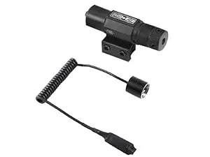 Dual Illuminated with Green Laser 4 Holographic Reticle Red Dot 5Modes Flashlight for Rail