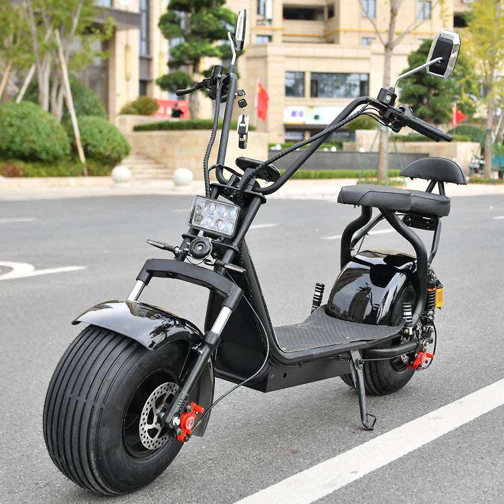 Citycoco Electric Scooter 4000W/Max Speed 60-70KM/H 60V25AH Battery Mileage 40-60KM Max Load 250KG