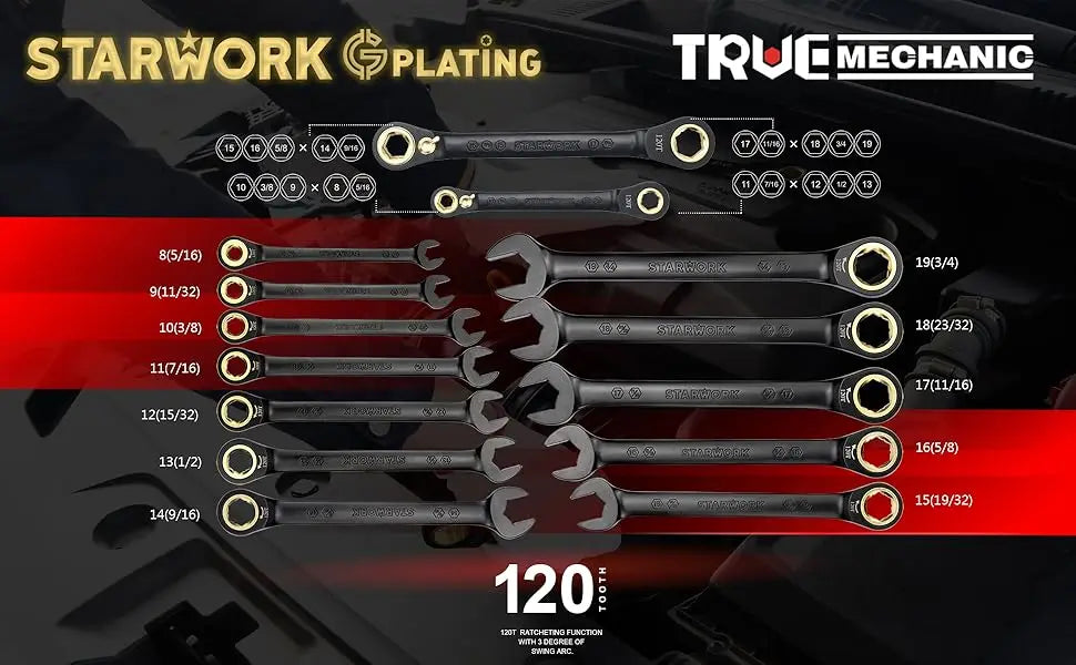 MECHANIC™ 312-Piece Mechanics Tool Set and Socket Set, Professional, SAE/Metric