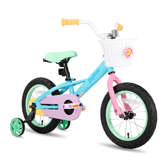 JOYSTAR 12 14 16 Inch Kids Bike 2-7 Years Girls 33-53 Inch Tall, Toddler Girl Bike w/Training Wheels
