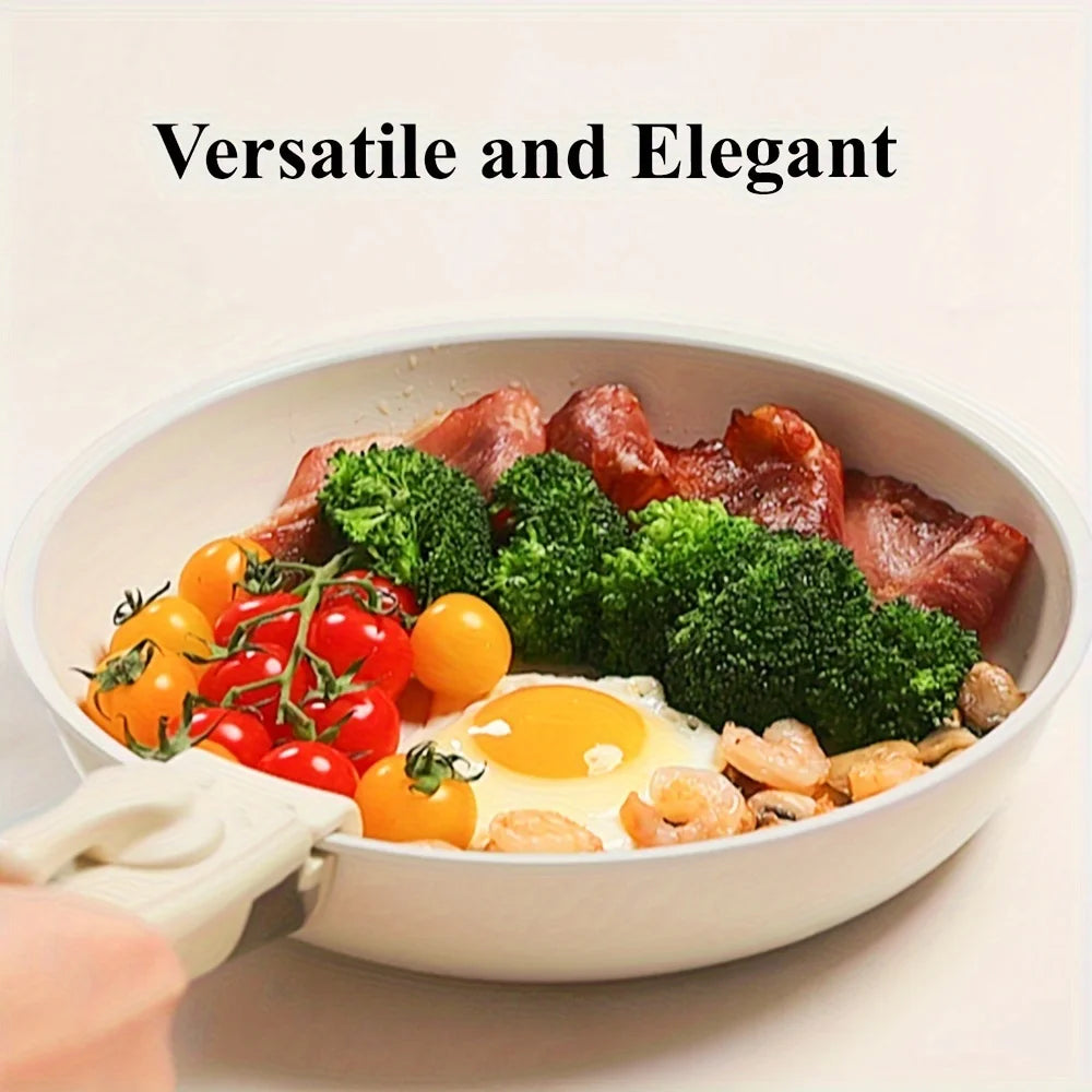 17pcs Ceramic Nonstick Kitchen Pots And Pans Cookware Set/Removable Handles RV Kitchen Set