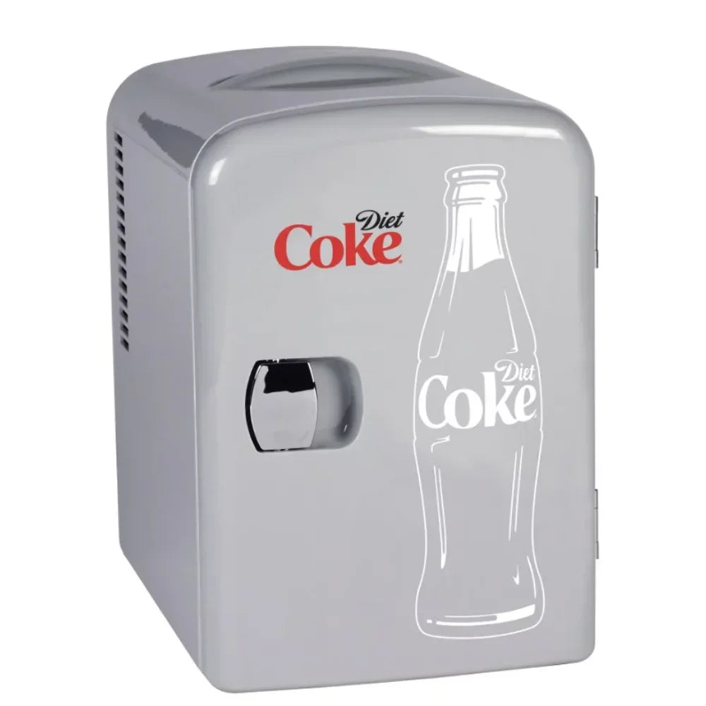 6 Can Mini Fridge Portable 4L Mini Cooler Refrigerator