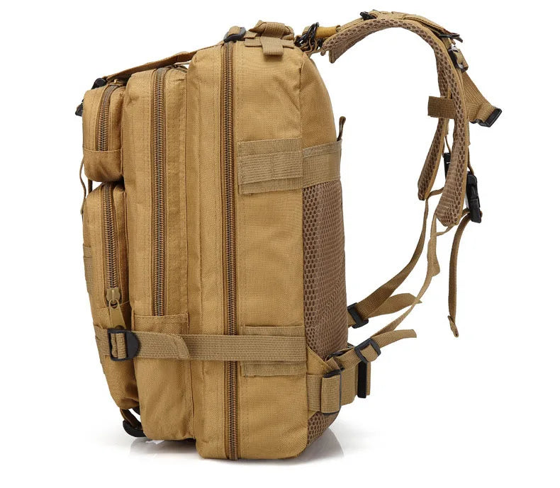 Backpack 50L Large Capacity Camping Man Rucksacks Tactical Hunting Nylon Bags Waterproof Pack