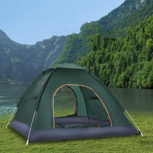 2-3 Person Pop Up Tent Waterproof Automatic Camping UV Protection Tents Lightweight Instant Setup