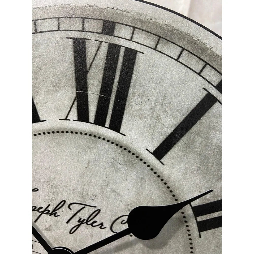 Ultra Quiet Quartz Wall Clock - Handcrafted in USA with Vibrant Colors, (18-Inch)