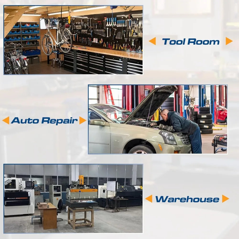 Drawers Tool Chest, Rolling Tool Box with Wheels and Drawers, Detachable Storage Toolbox with Lock