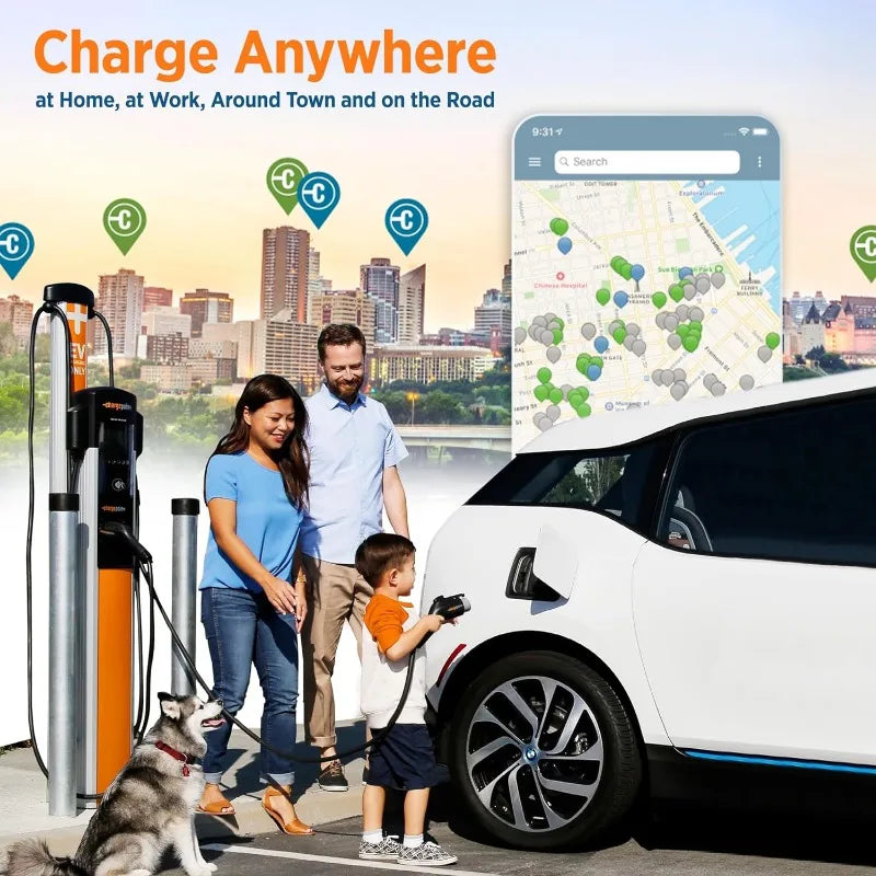 ChargePoint Home Flex Level 2 EV Charger,NEMA 14-50 Outlet 240V EV Charge Station,Electric Vehicle Charging Equipment Compatible