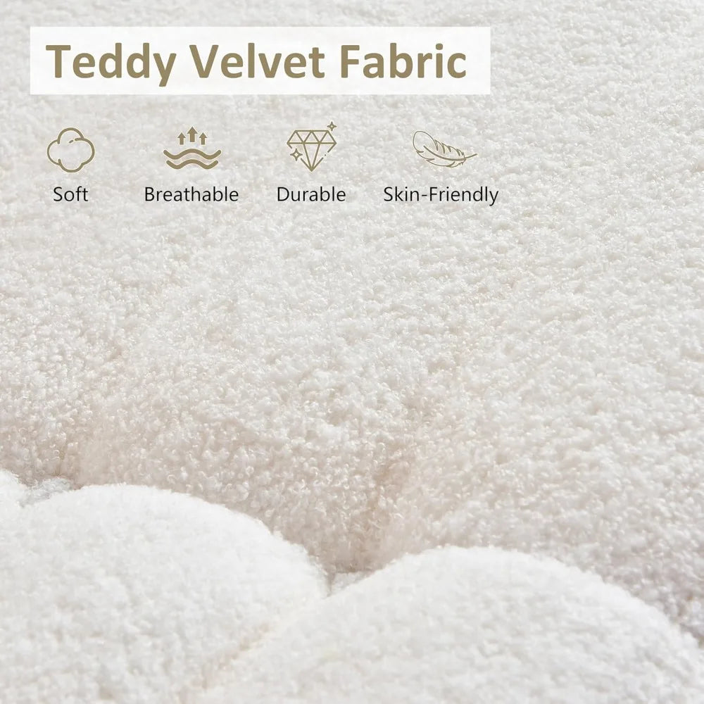 Bean Bag Chair, Oversized Bean Bag Chair Fireside Chair w/Memory Foam Filled