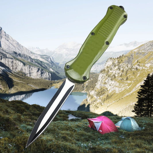 BM 3300 Mini Assisted Open Knife 440C Blade Zinc Alloy Handle Camping Fishing Pocket Hiking