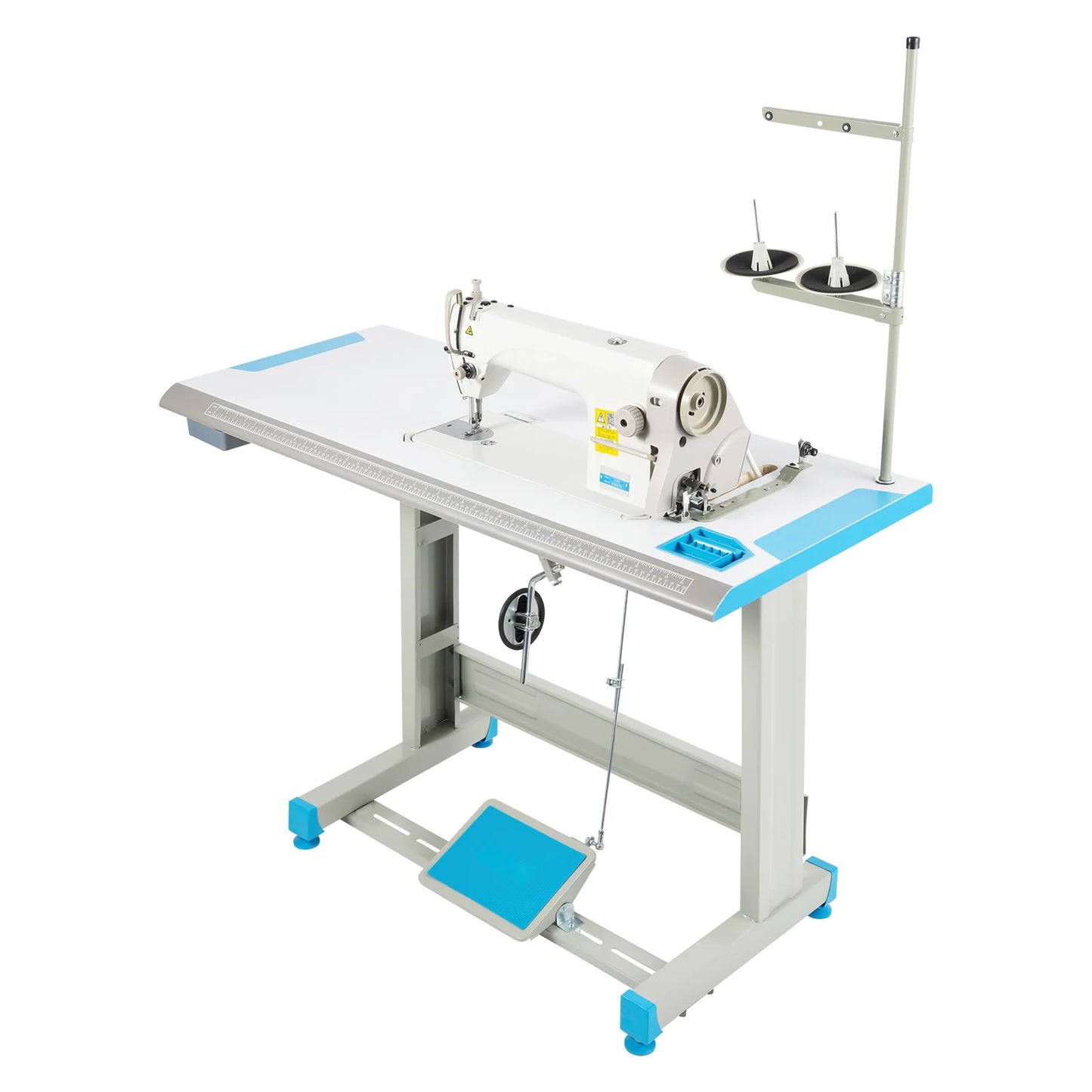 JDBAO 110V 500W Industrial Sewing Machine 200-6500 RPM Clutch Motor Adjustable Stitch Length