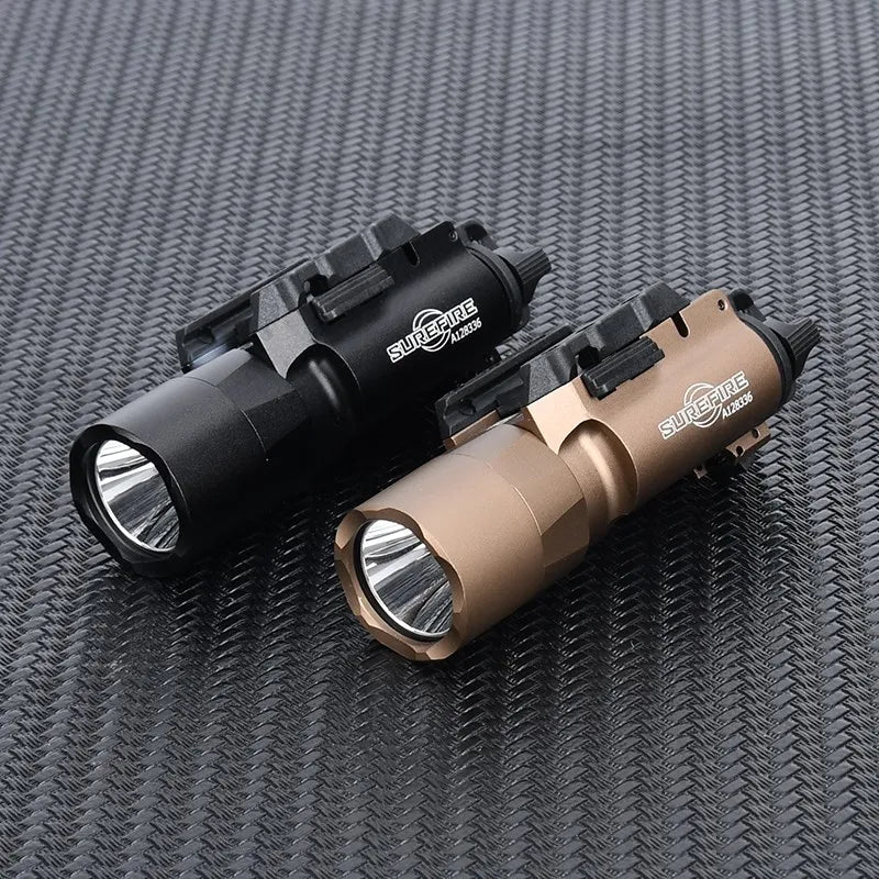 Tactical SF Surefire X300U X300 Ultra XH35 Metal Pistol Gun Strobe LED Light Fit 20mm Rail Airsoft