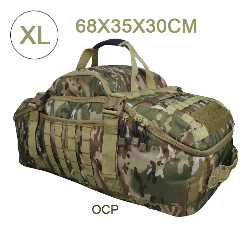 40L 60L 80L Waterproof Travel Bags Large Capacity Luggage Bags Men Duffel Bag Travel Tote Duffel Bag