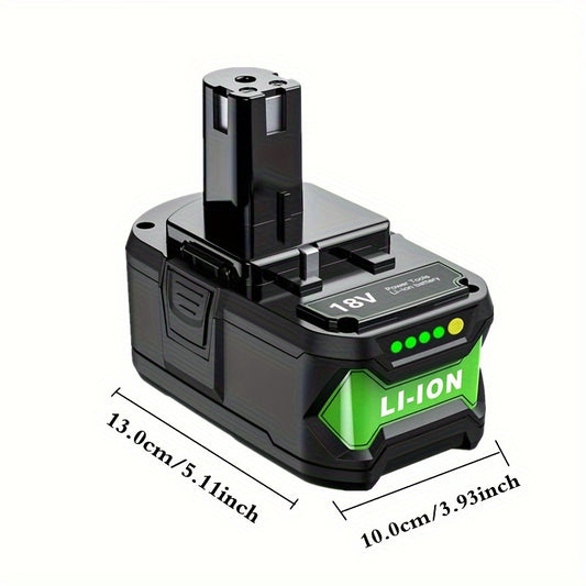 P108 Replacement 1,2,4 Pack 8.0Ah Ryobi 18V P102 P103 P104 P105 P107 P108 P109 Batteries
