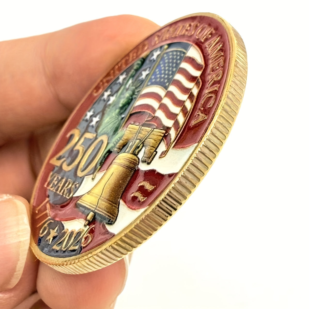 Replica Coin 250th Anniversary Commemorative Coin of the United States, Exquisite Collection