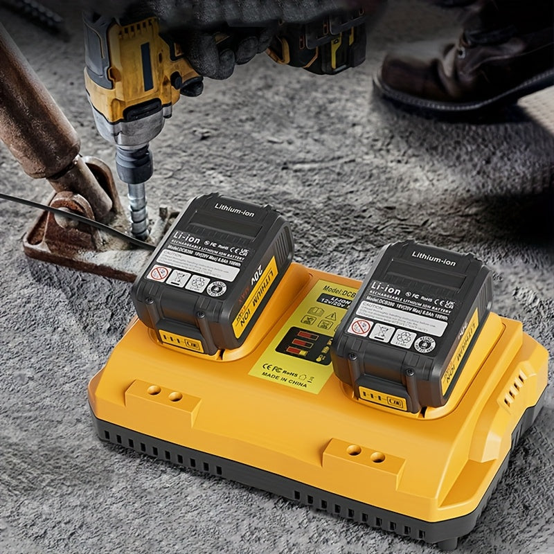 1pc DCB102 Replacement for Dewalt Battery Charger Station / 1pc for Dewalt 12V/20V Battery Charger