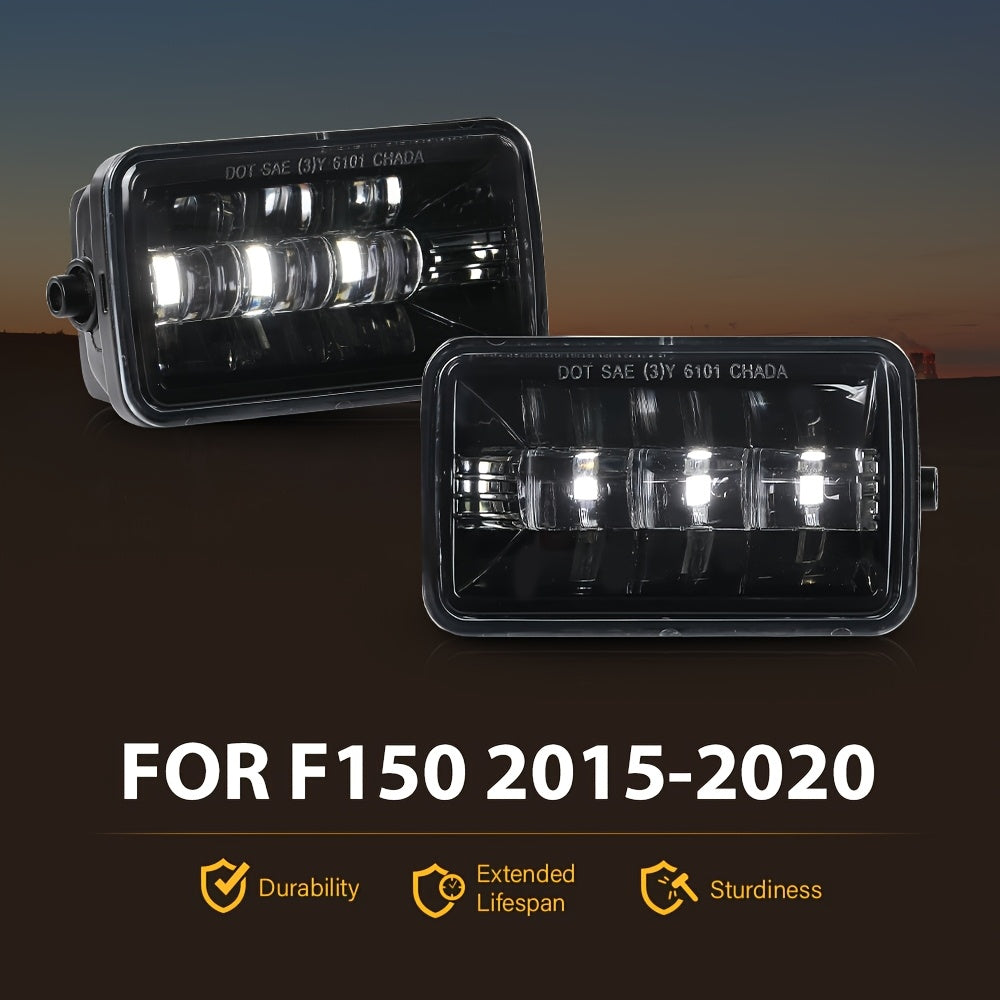 Bumper Left&Right LED Fog Lights Fit For Ford For F150 2015-2020 For Ford For F250 2017-2018