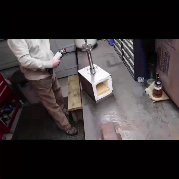 [Portable Stainless Steel Forge] Single Burner Forge Blacksmithing, Knife Making Equipment LSMIITTH