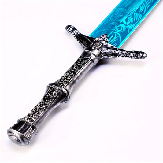 39" Sword W/Display Plaque Stainless Steel 1:1 Full Metal, Halloween Costumes, Christmas/Not Sharp