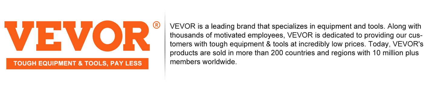 VEVOR Shop Vacuum Wet And Dry 5 Gallon 6 Peak HP Wet/Dry Vac Powerful Suction w/Blower Function