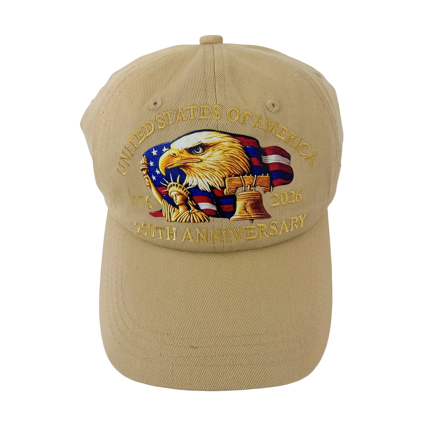 Patriotic Baseball Cap - United States 250th Anniversary Eagle Design - Adjustable Snapback, Lightweight & Comfortable - 250th Birthday of America with Eagle & 1776-2026 Years - Unisex Commemorative Gift for Veterans, History
