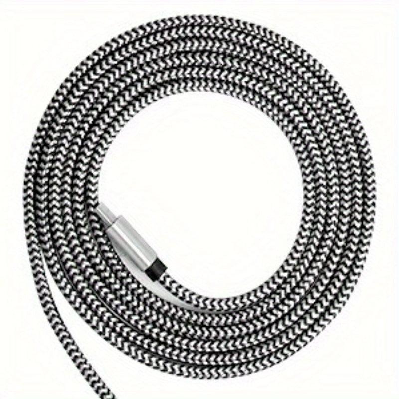 5 Pack Nylon Braided USB C Cables | 3A Fast Charging, Supports 50-80W Output Power