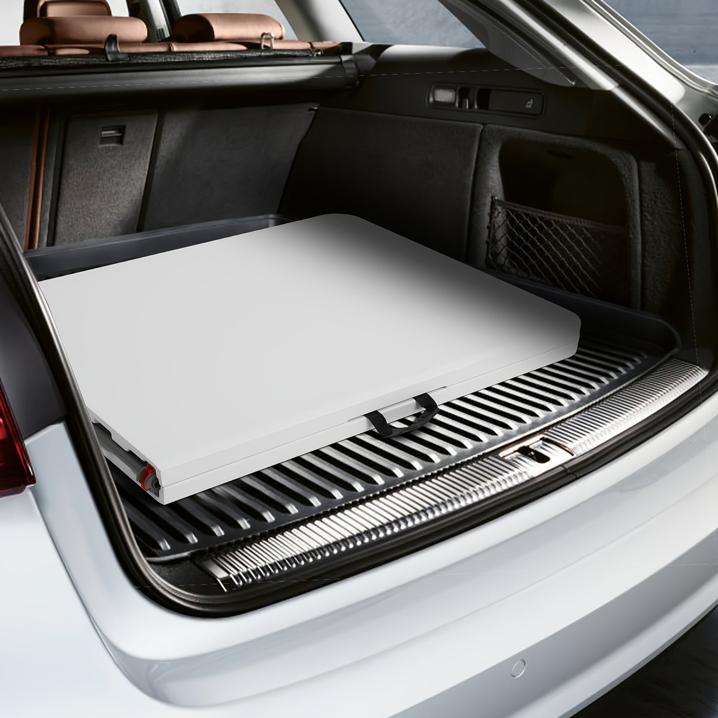 [Portable Folding Table] Portable 4ft/6ft Plastic Folding Table - White Dining Table