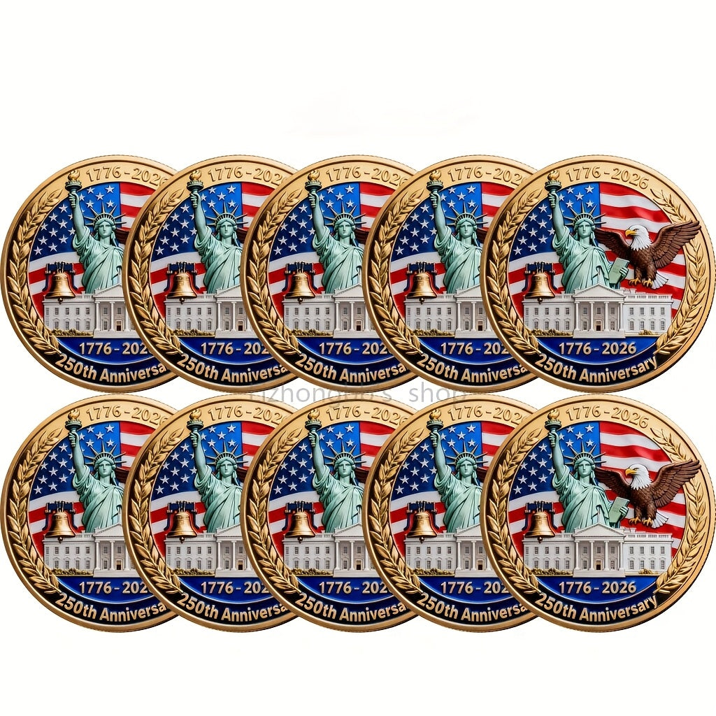 250 Year Commemorative Coin of the United States, Display Coin, Favorite Item for Coin Enthusiasts