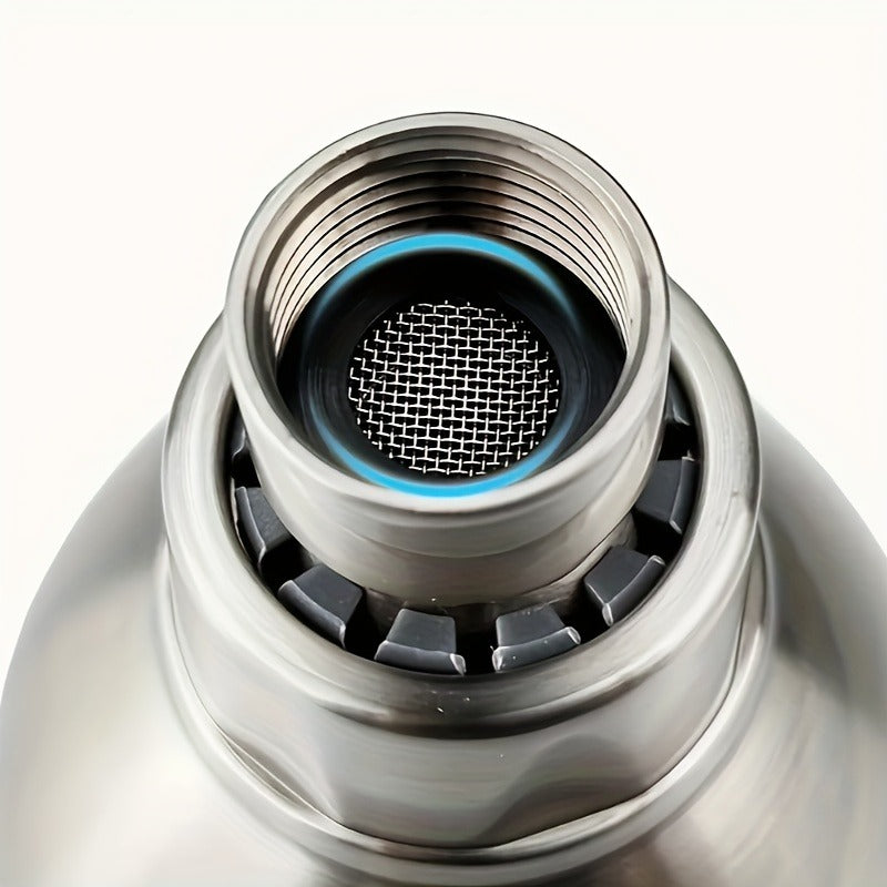 25pcs Black Plastic Shower Head Filter w/Stainless Steel Mesh Fits 1/2" Shower Hose & Nozzle