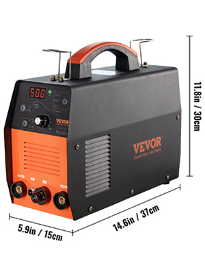 VEVOR 155A 3 in 1 TIG Welder AC110V 3 in 1 Multifunctional HF TIG ARC Clean IGBT Inverter Welding